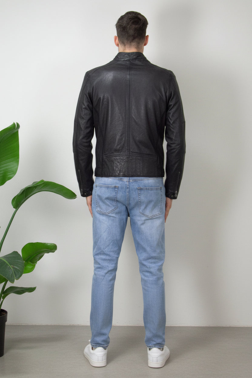 GIUBBINO VERA PELLE 5213B