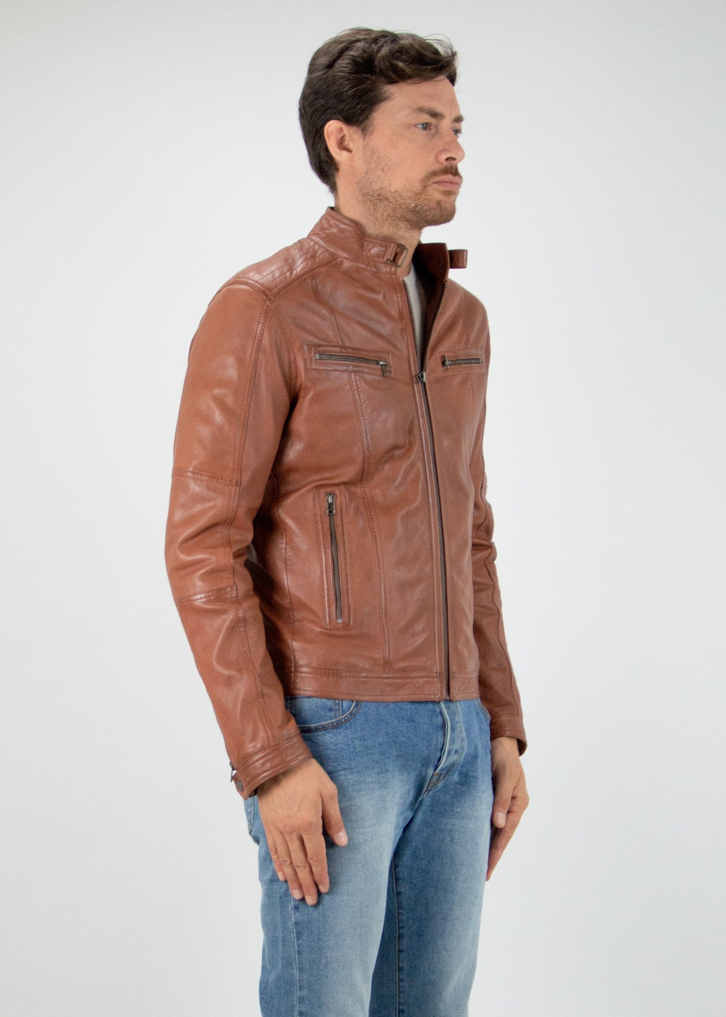 GIUBBINO VERA PELLE 5213B