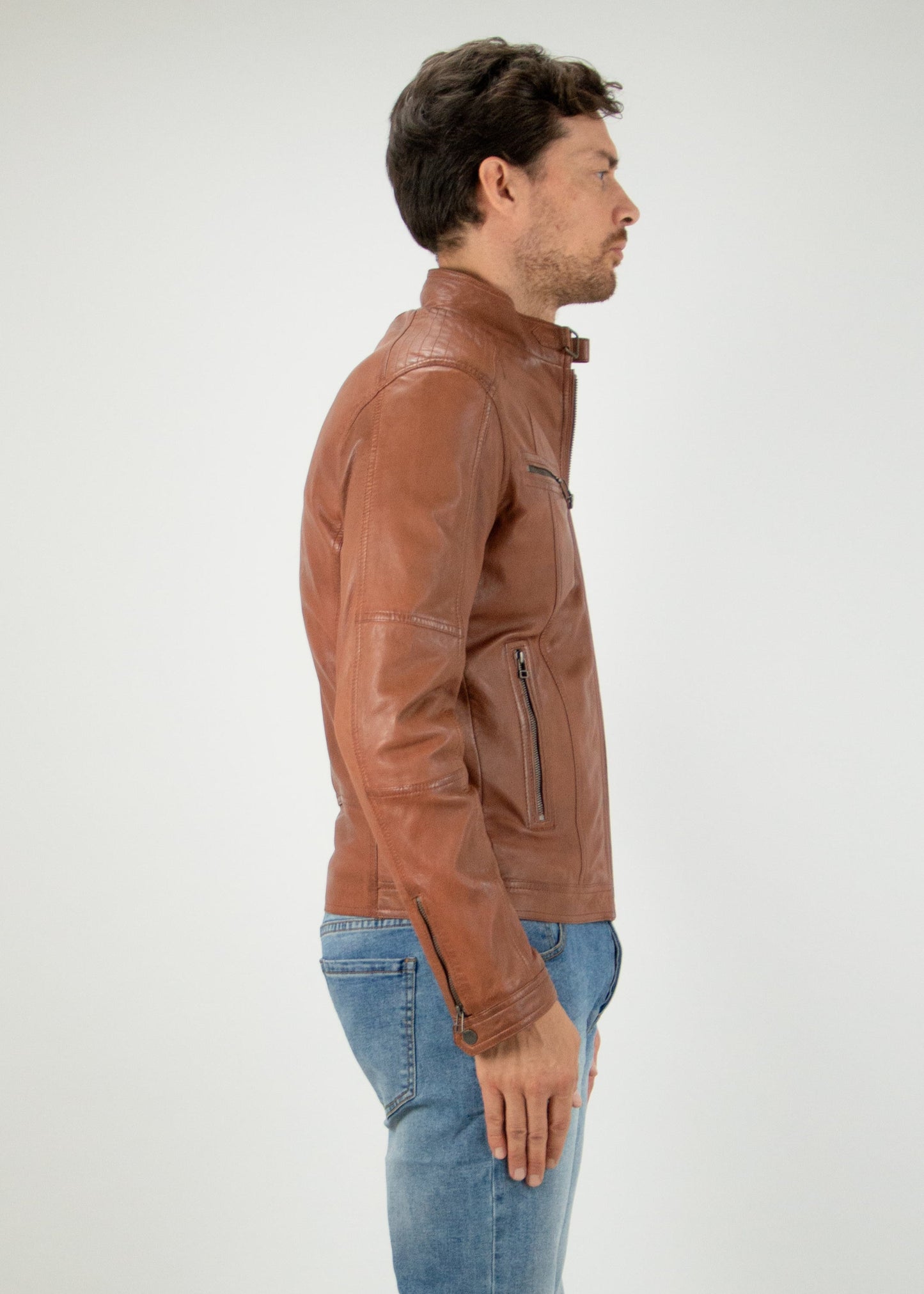 GIUBBINO VERA PELLE 5213B