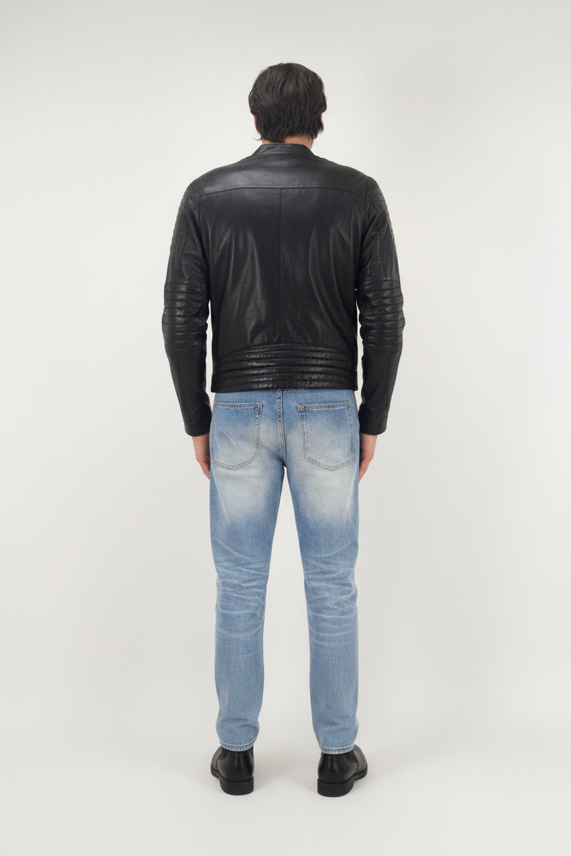 GIUBBINO VERA PELLE 2409A