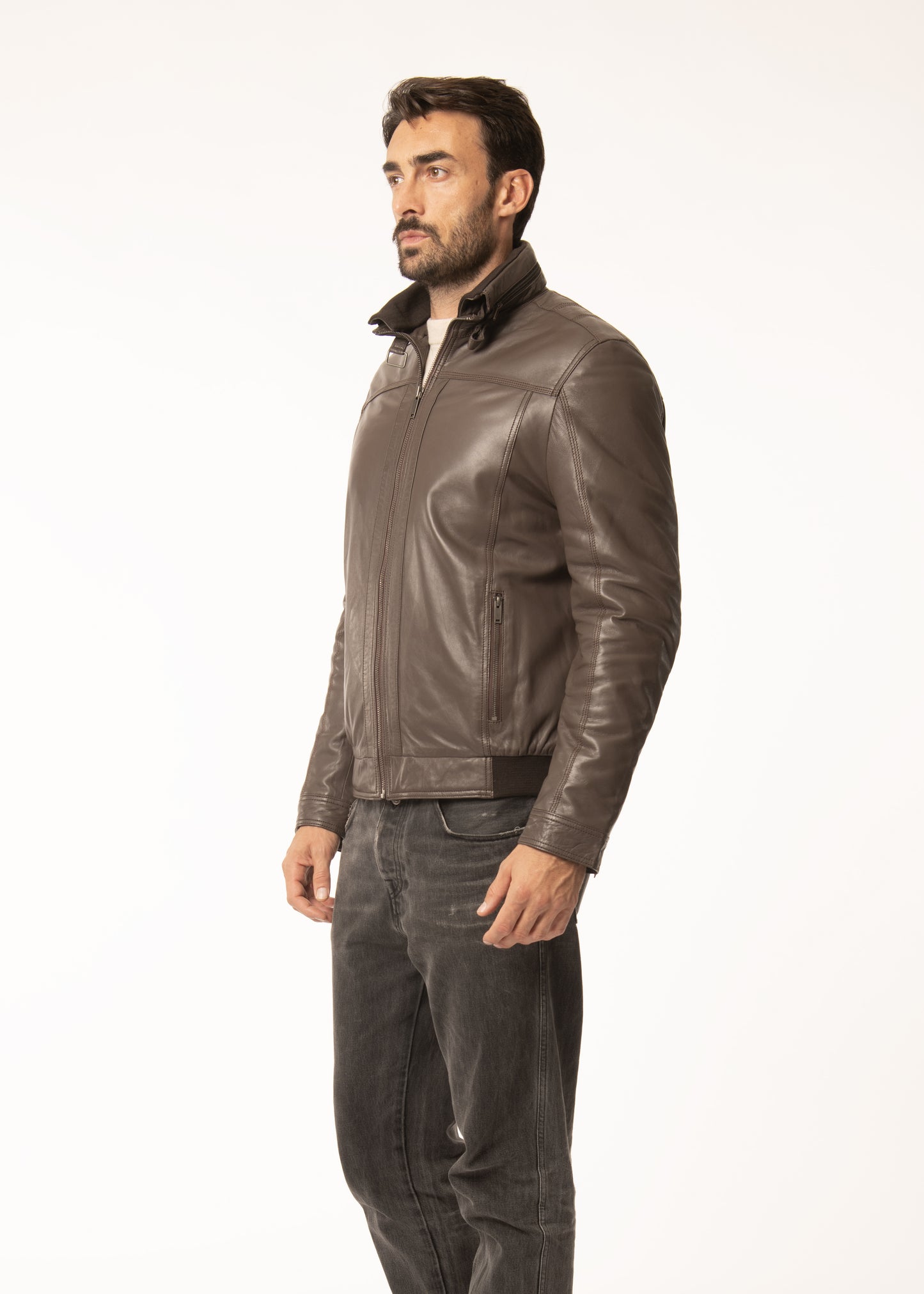 GIUBBINO VERA PELLE CK023