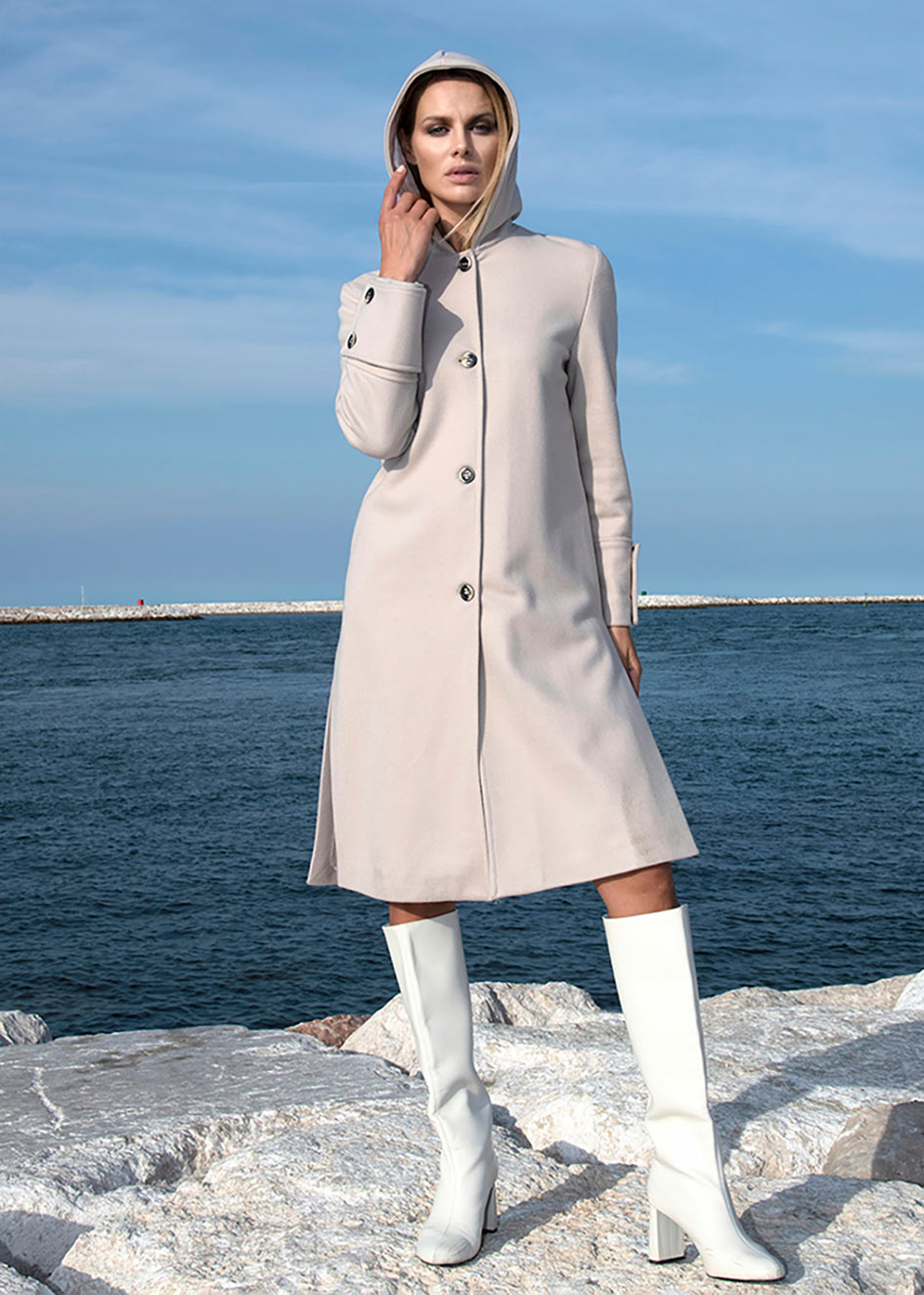 CAPPOTTO TESSUTO SPACCO