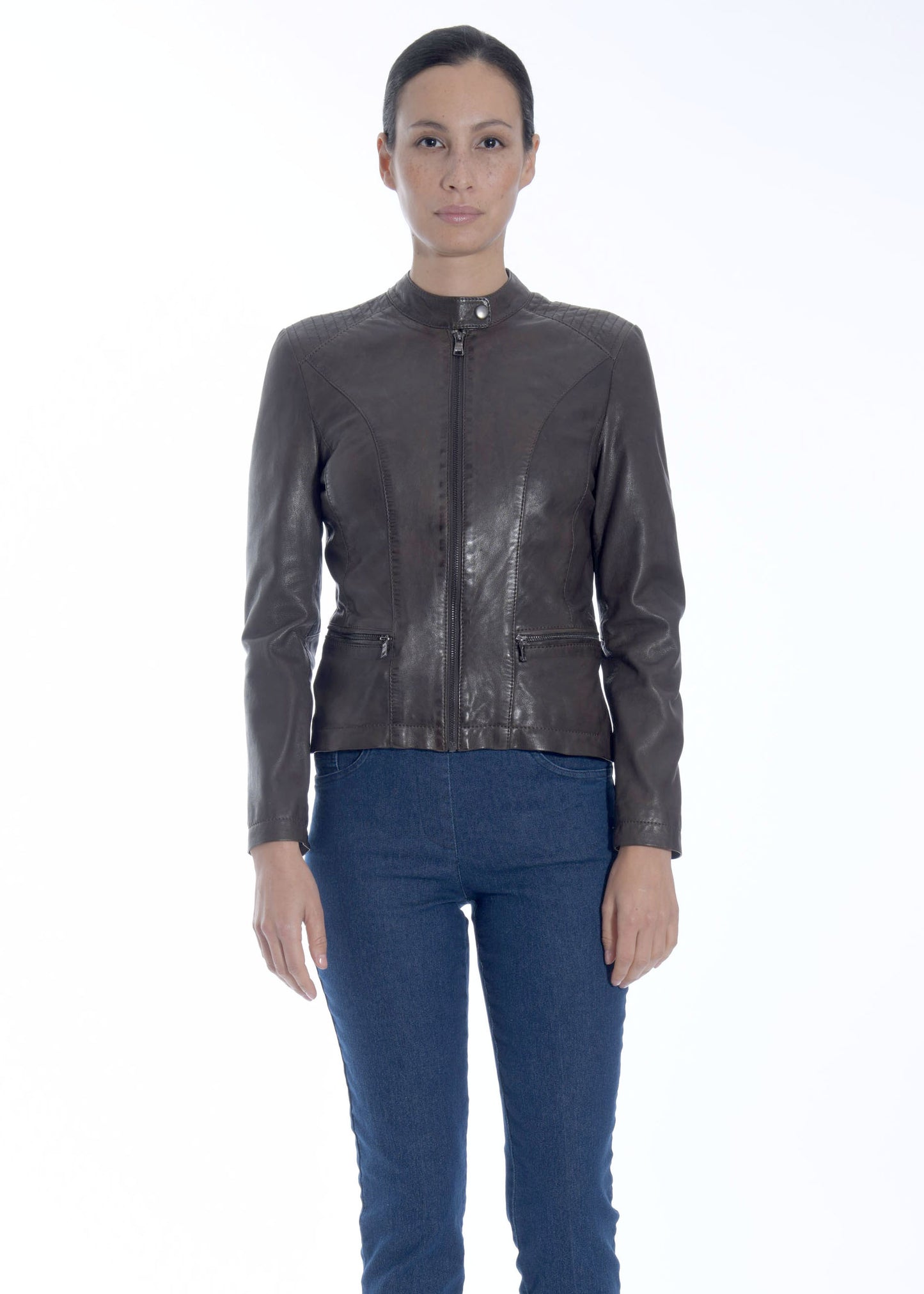 GIUBBINO IN VERA PELLE 050 FARAZ