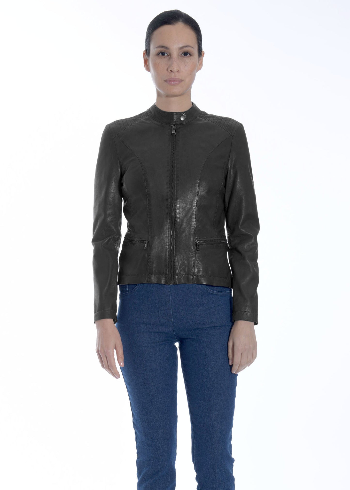 GIUBBINO IN VERA PELLE 050 FARAZ