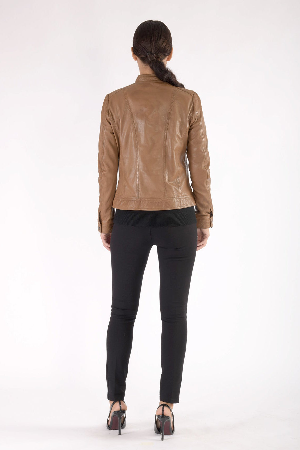 GIUBBINO VERA PELLE 7602B