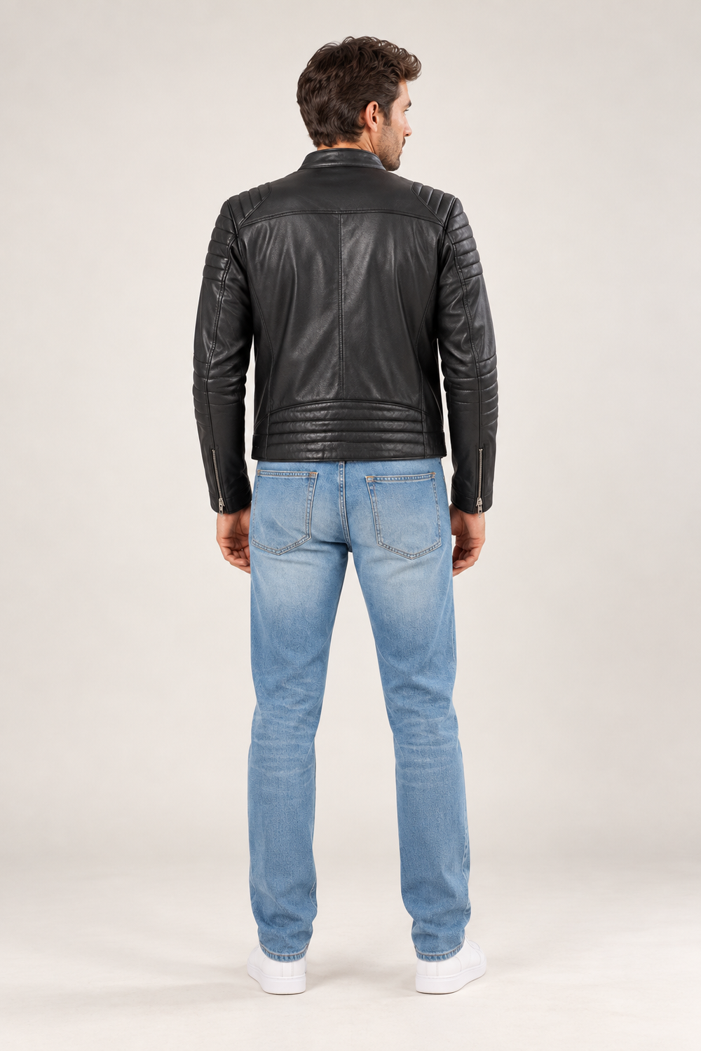 GIUBBINO VERA PELLE 2409A