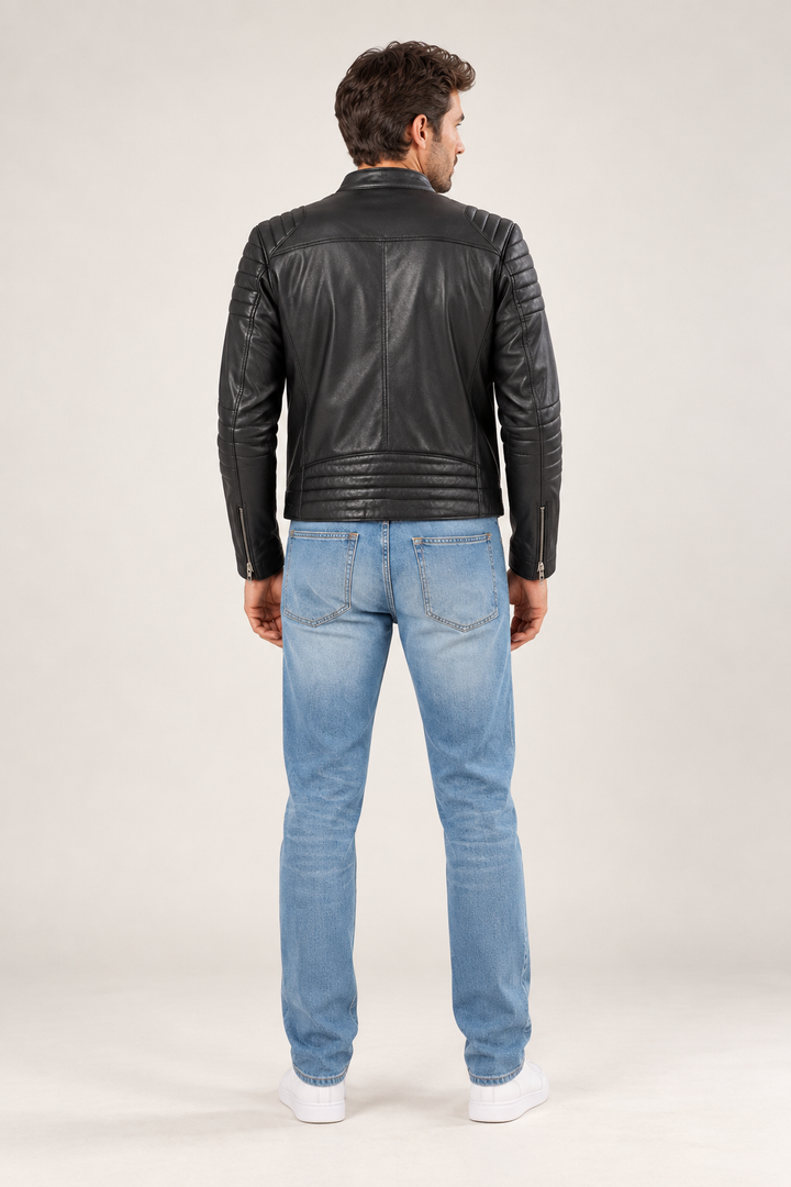 GIUBBINO VERA PELLE 2409A