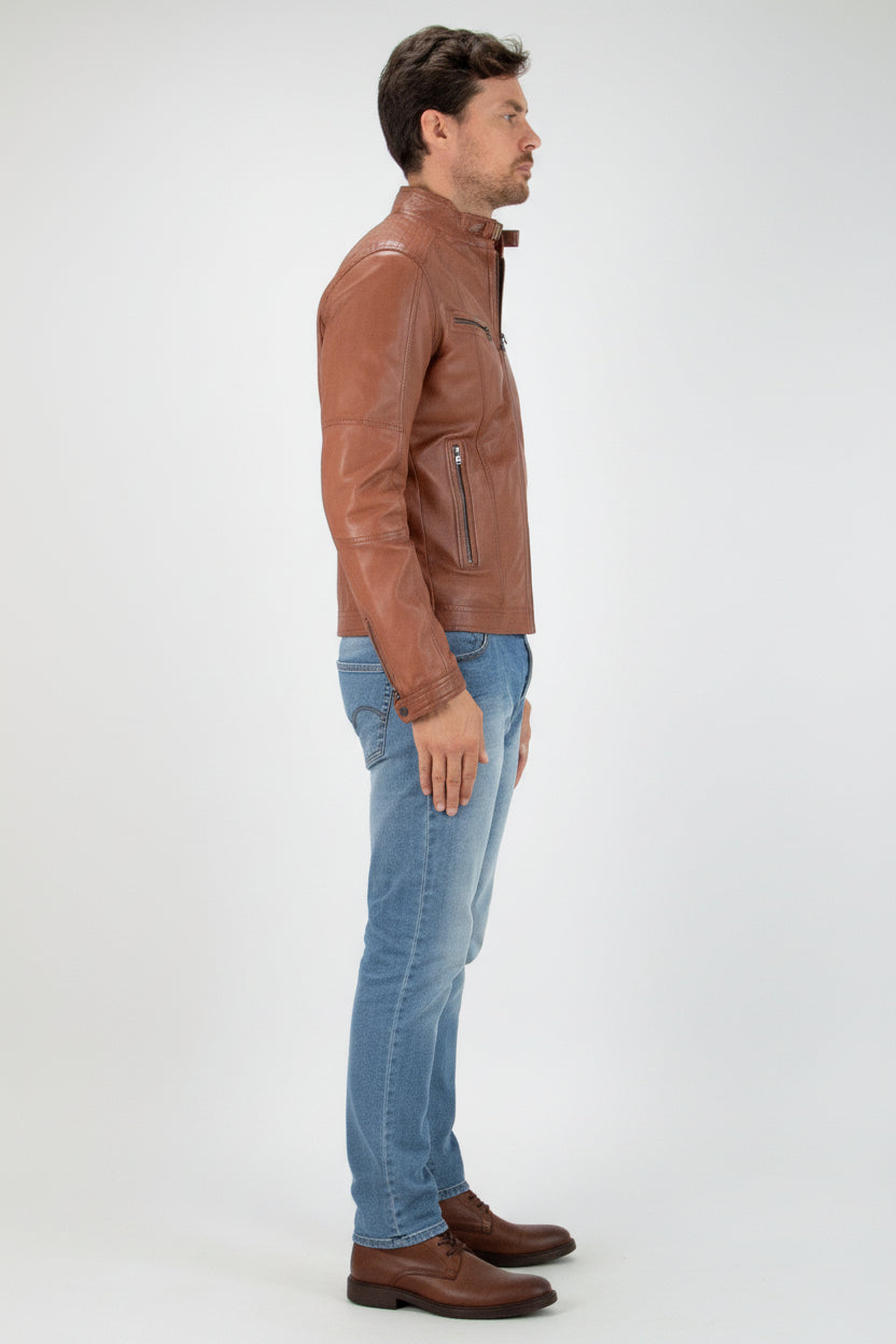 GIUBBINO VERA PELLE 5213B