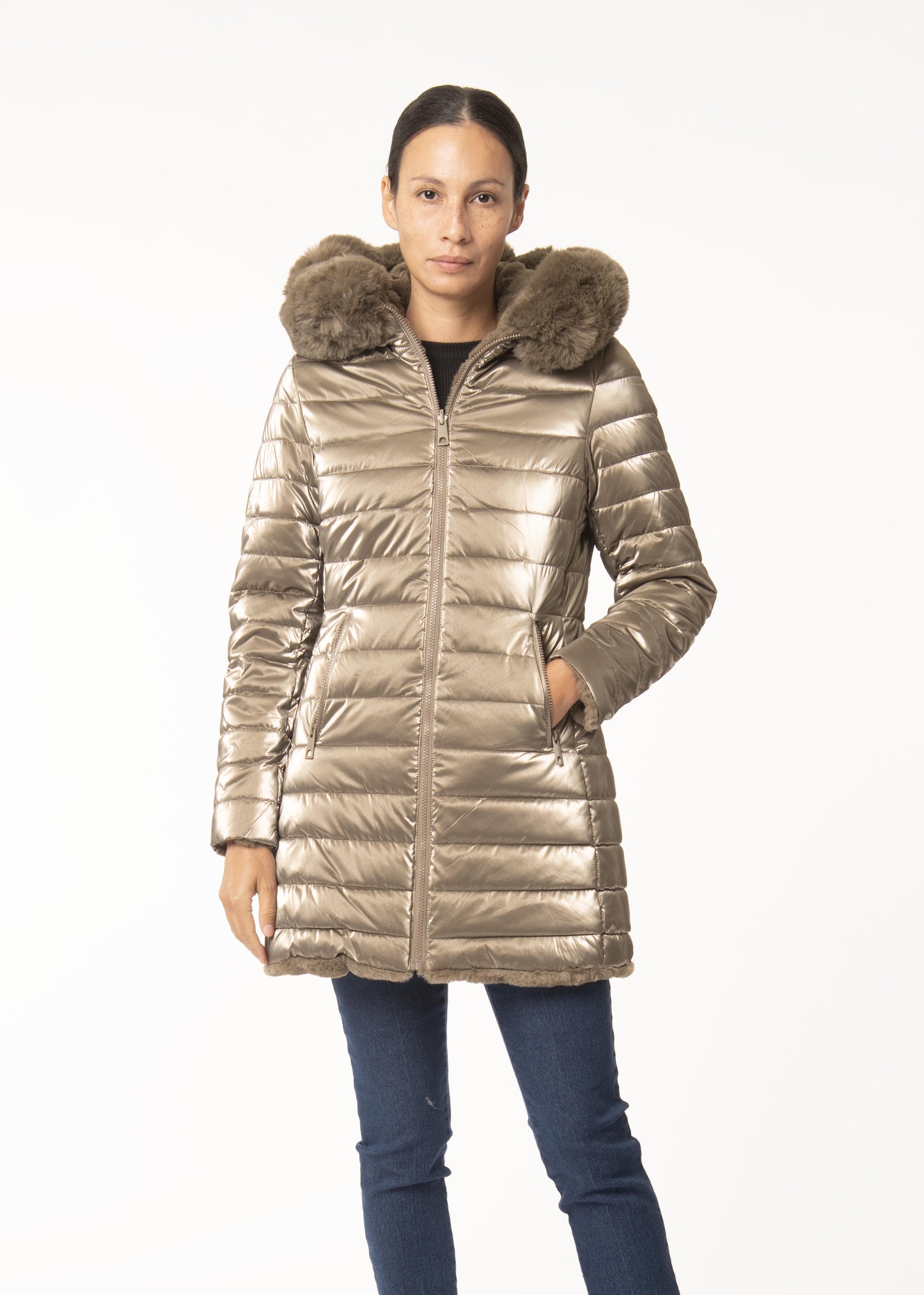 GIACCONE ECOPELLICCIA 245006