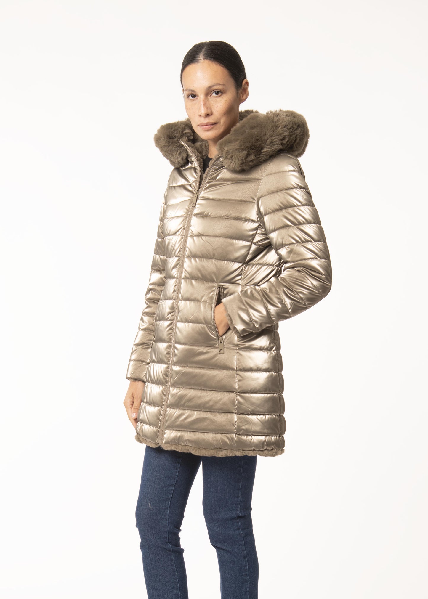 GIACCONE ECOPELLICCIA 245006