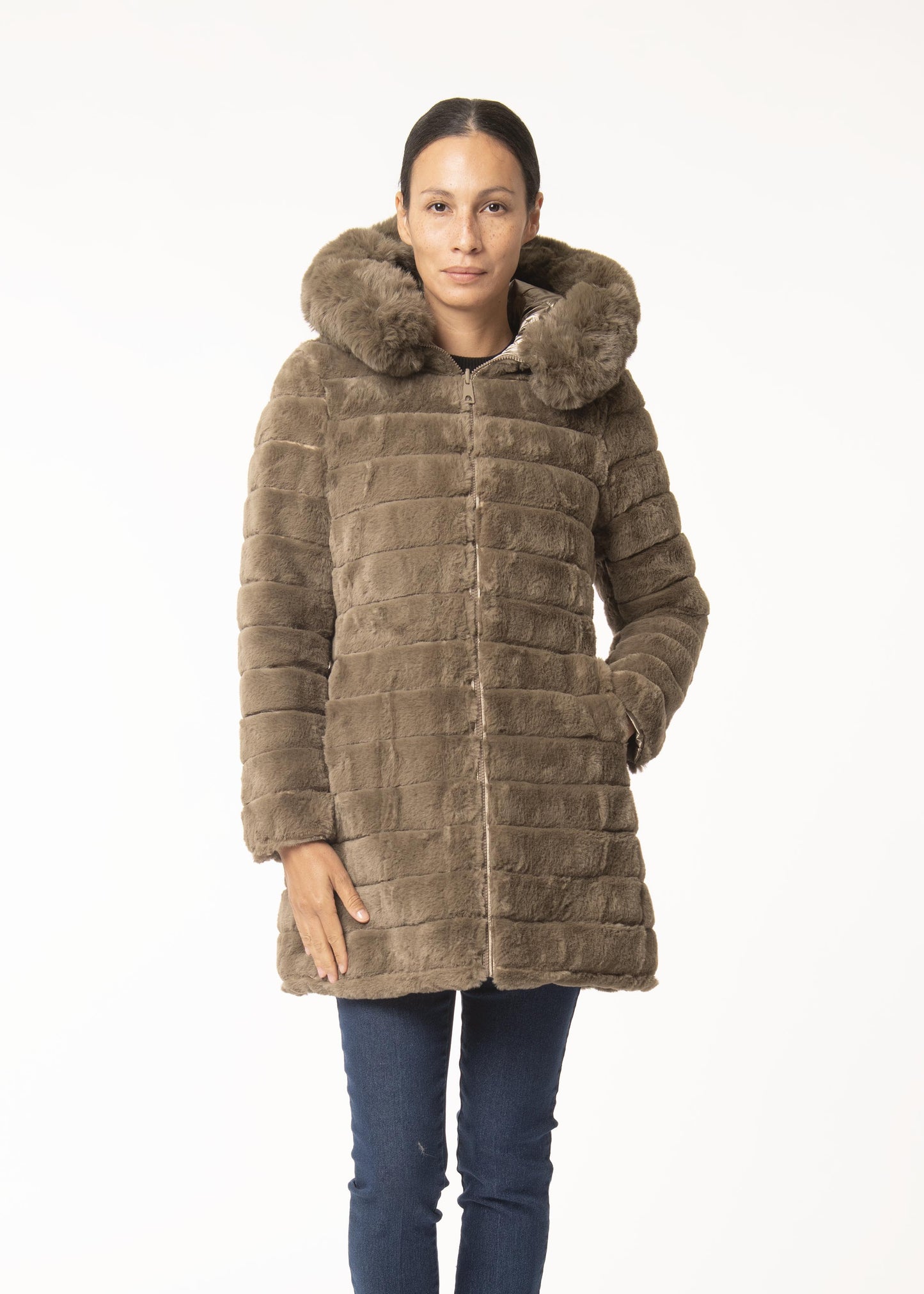 GIACCONE ECOPELLICCIA 245006